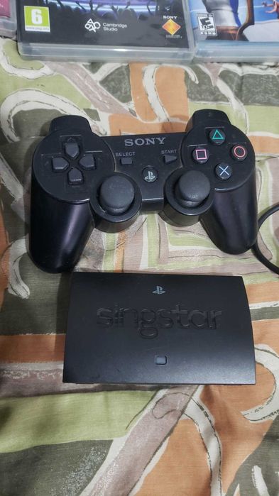 PlayStation 3 hackeada/jailbroken + jogos + acessórios
