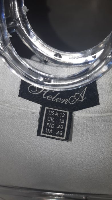 Белая блуза Клико від Helena