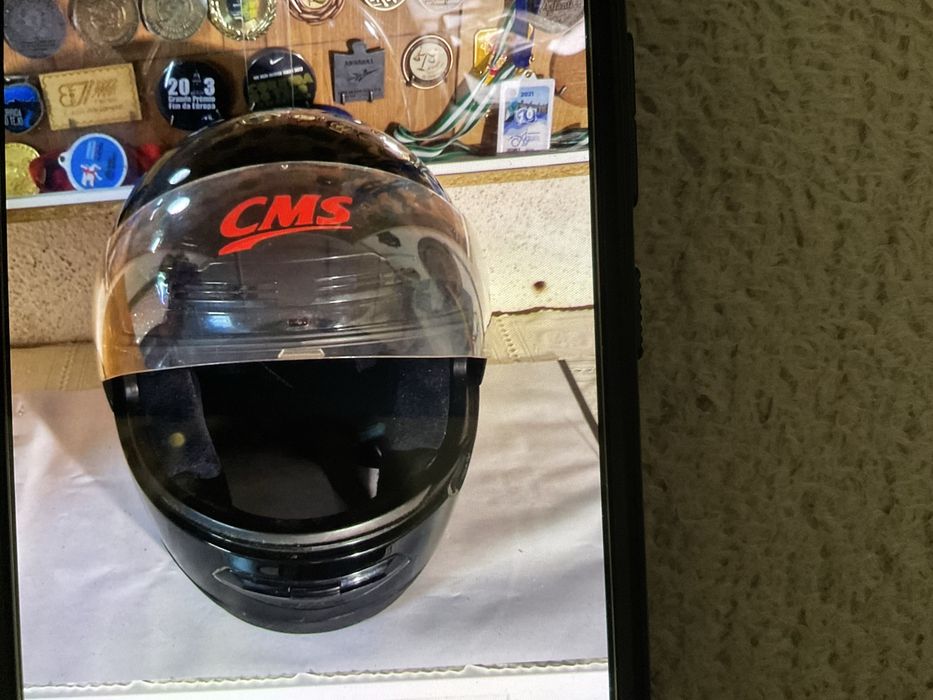 Capacete em bom estado
