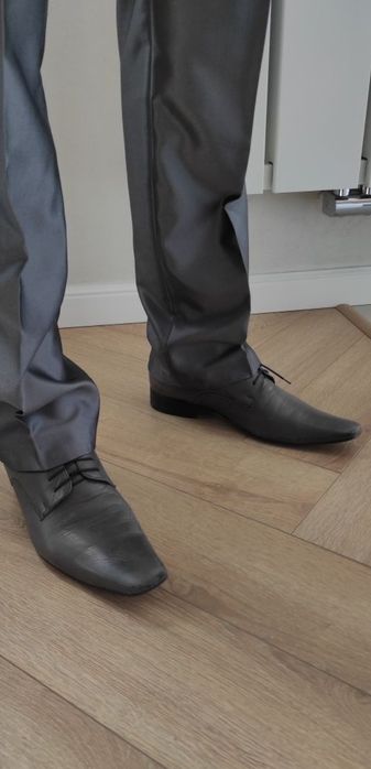buty wizytowe / półbuty męskie skórzane rozm. 44/ ślub wesele święta