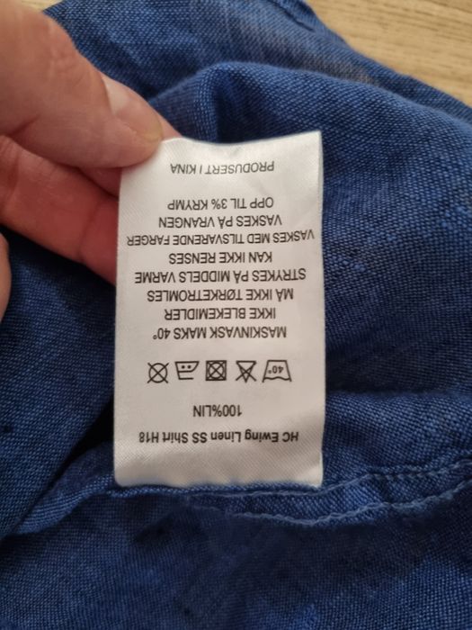 Koszula Lniana Henry Choice L/XL