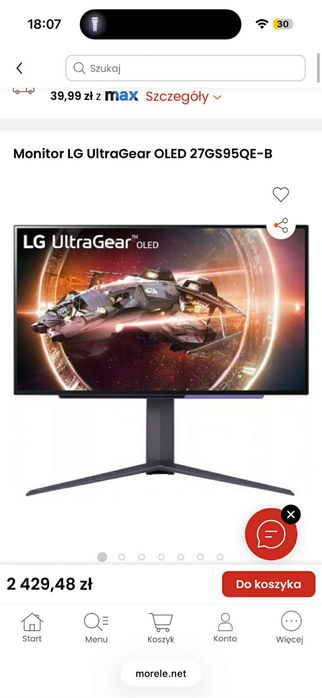 Monitor LG Oled UltraGear