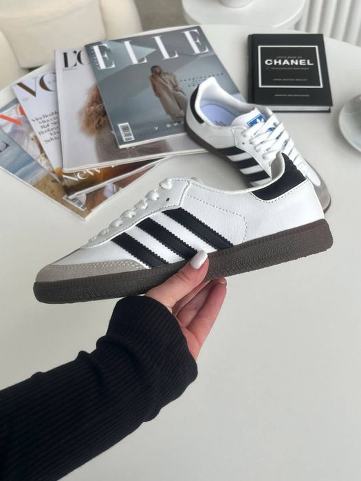 Жіночі кросівки Adidas Samba White адідас самба