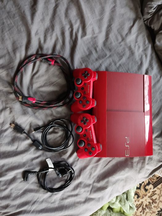 Playstation PS3 1Tb. white біла / red super slim лімітована колекція
