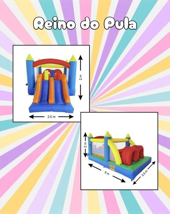 Aluguer de insufláveis! Desde 40€