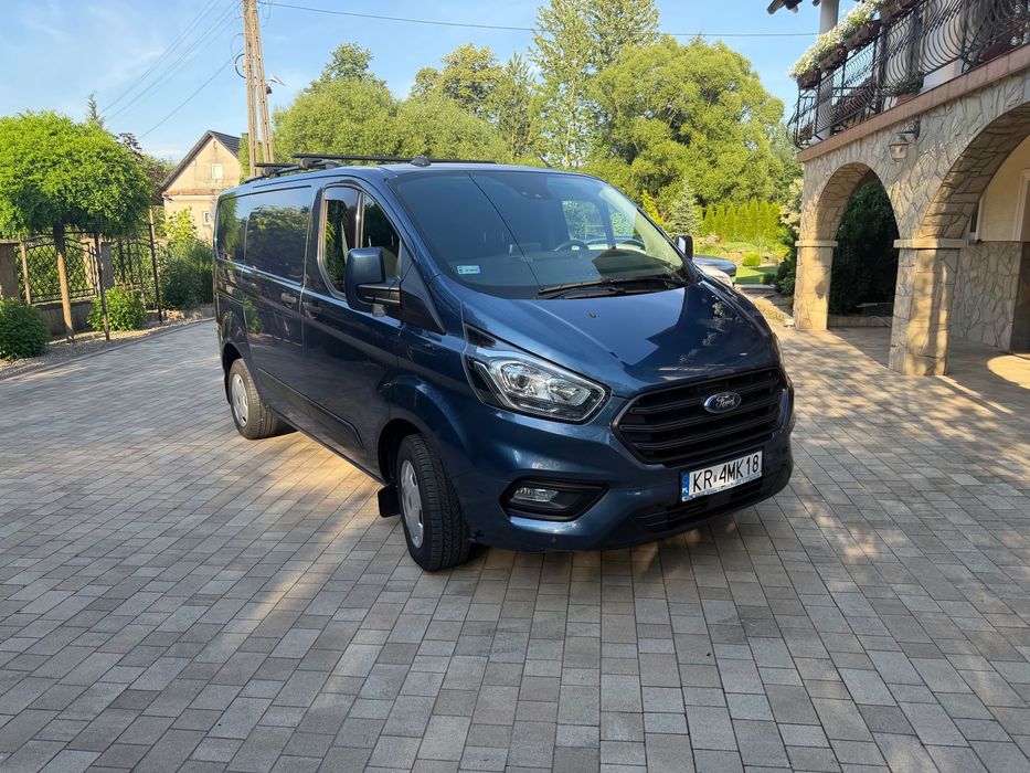 Ford Transit Custom  FORD TRANSIT CUSTOM 2019 L1H1 •ASO Wicar •VAT23% •Van wyprawowy/camper