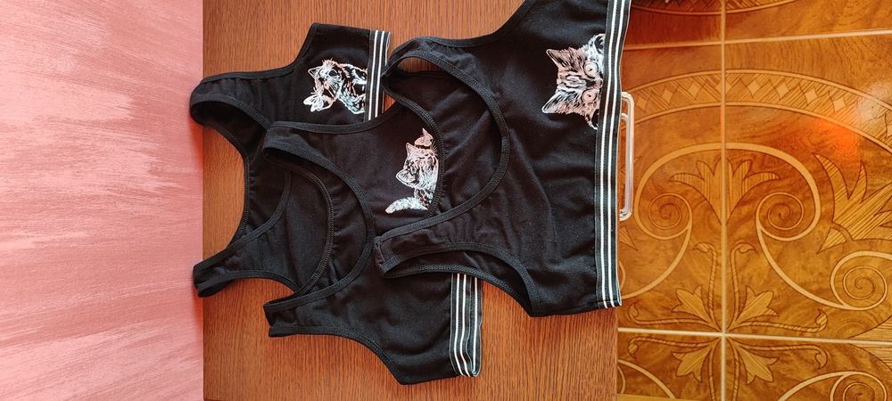 Топ для дівчинки підлітковий Donella 3 шт. ПОГ 29 см