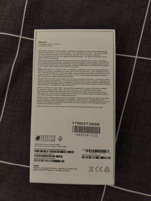 Iphone 14 256gb azul