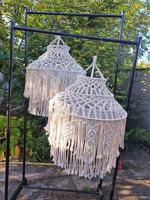 Люстра макраме під замовлення