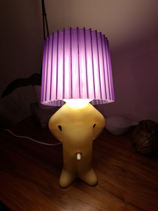 Lampka Mr.P one man shy Propaganda vintage Szczecin Wielgowo