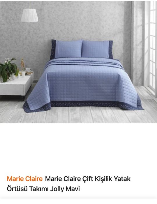 Покривало і наволочки 250*260 Marie Claire, Туреччина, Турція