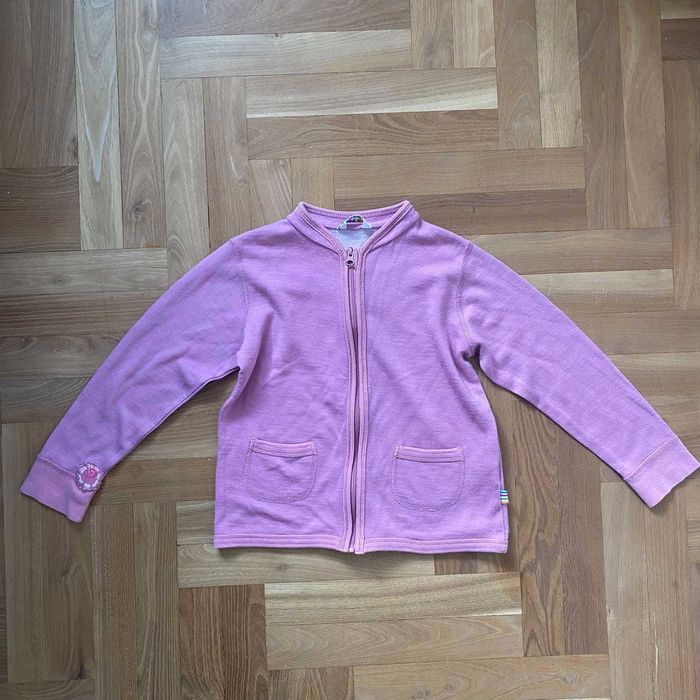 Bluza Joha 110 wełna 60% pudrowy róż