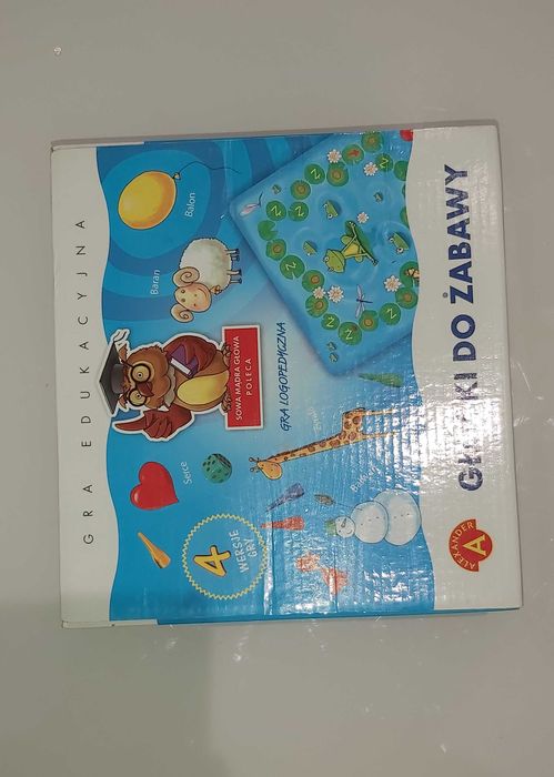 Gra głoski do zabawy edukacyjna plus gratis Alexander