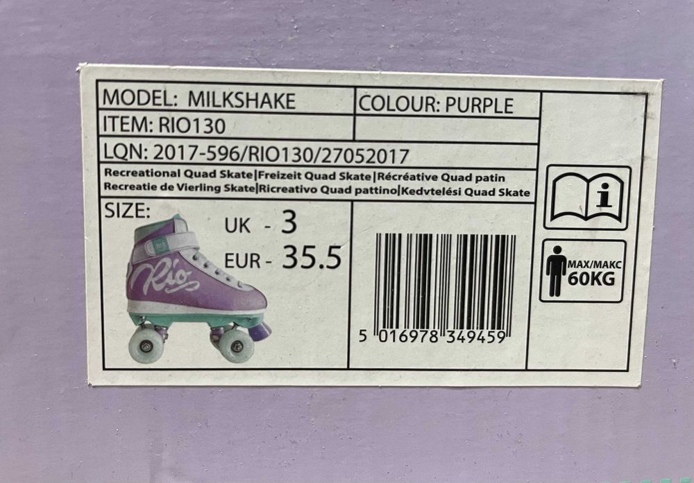 Wrotki Rio Roller Milkshake
