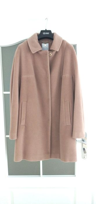 Lux Patrizia Aryton wełniany płaszcz premium 38 90% wełna 10% kaszmir