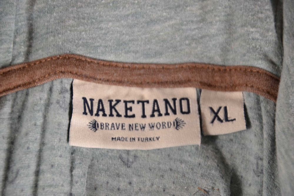 NAKETANO Schnizzel Dizzel Kaptur Bluza Damska XL Oryginalna Jak Nowa