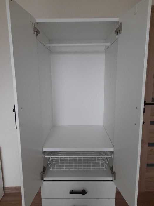 Szafa biała Ikea SMÅSTAD / PLATSA  3 szuflady
