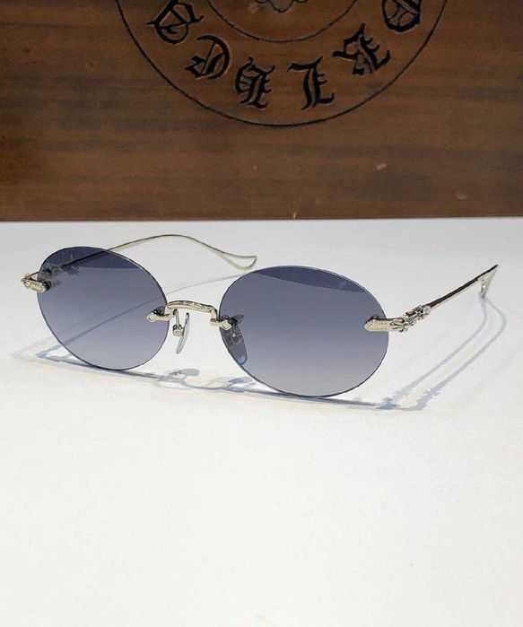 Мужские очки Chrome Hearts темные очки Хром Хартс солнцезащитные g217