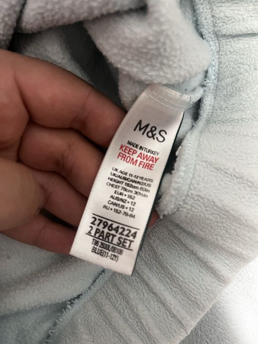 Затишний флісовий костюм M&S (Marks & Spencer) Loungewear