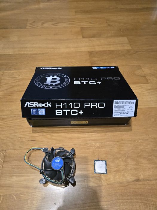 ASRock H110 Pro BTC+ komplet