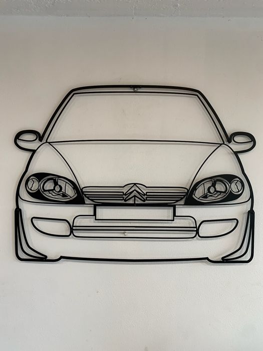 Silhuetas Carros Personalizadas 1metro, Decoração Parede