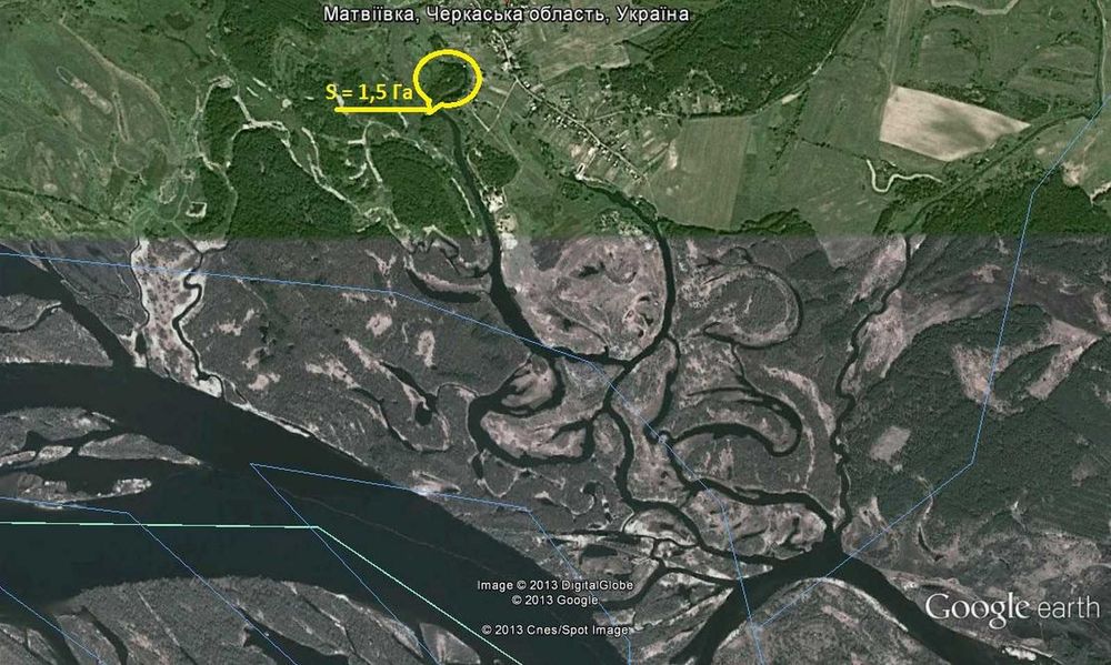 Продається півострів 1.5 га під бази ,готелі,яхтклуби,вихід на Дніпро