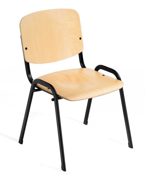 Cadeiras 4 pés multiusos AL.400 - Semi-Pele, Tecido, PP ou Madeira