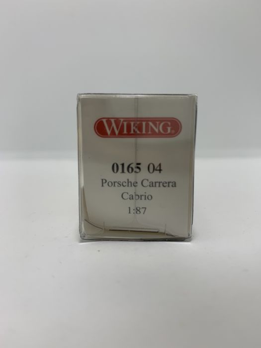 Porsche Carrera Cabrio da Wiking escala H0 1/87