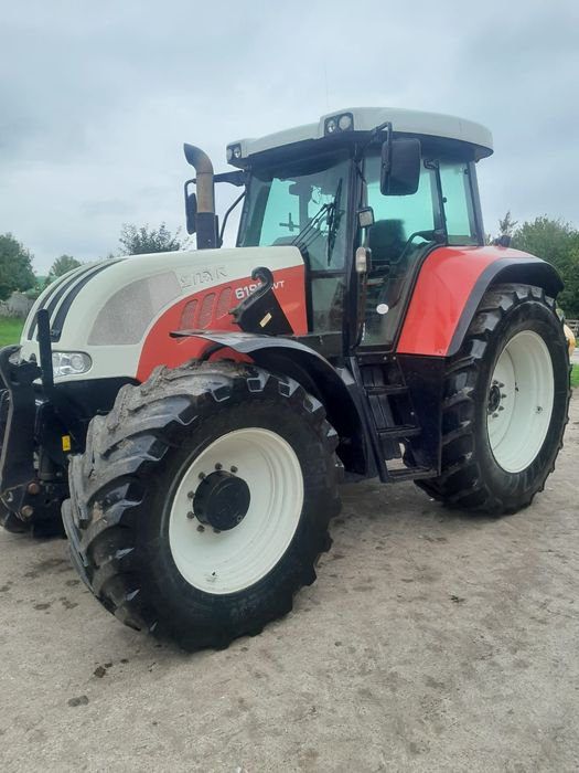 Steyer 6195 CVT Tur Ładowacz czołowy Stoll  z Niemiec Piękny stan!!!
