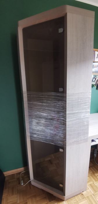 Szafa półka narożna led