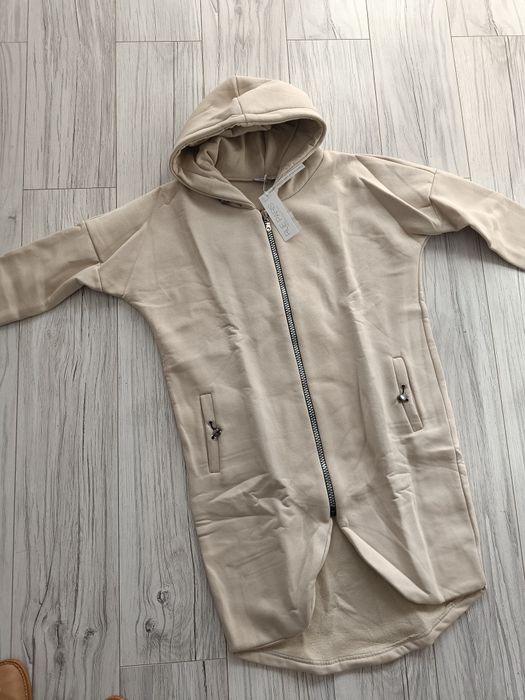 Długa bluza, płaszczyk