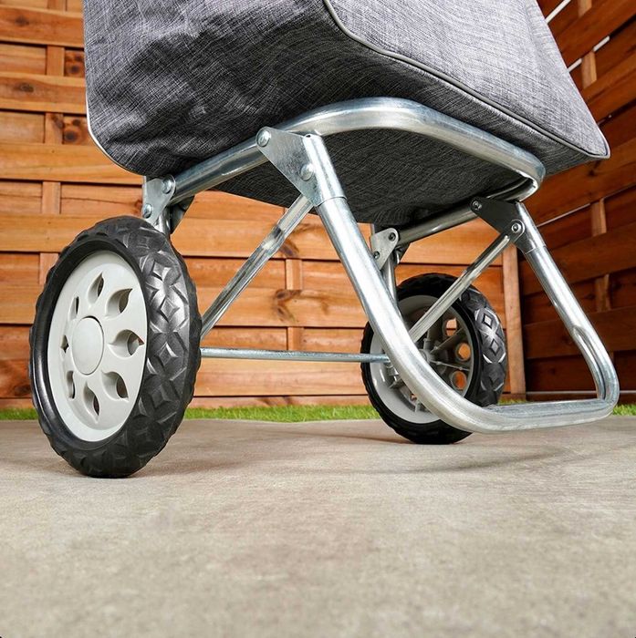 Wózek Na Zakupy Na Kółkach Transportowy Torba WODOODPORNY Składany