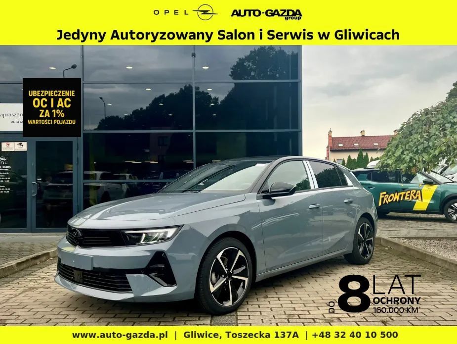 Opel Astra Opel Astra GS 1.2 Turbo AT8 130KM OCHRONA 8 LAT  - 33 000 zł rabatu