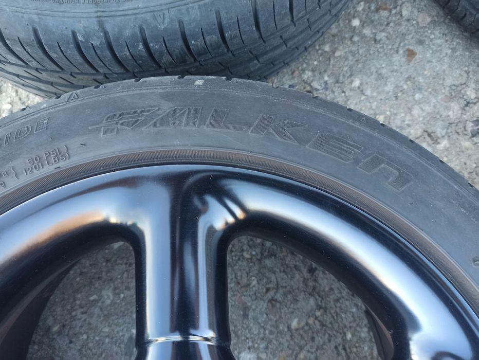 felgi aluminiowe peugeot 207 16 4x108 et15 z oponami