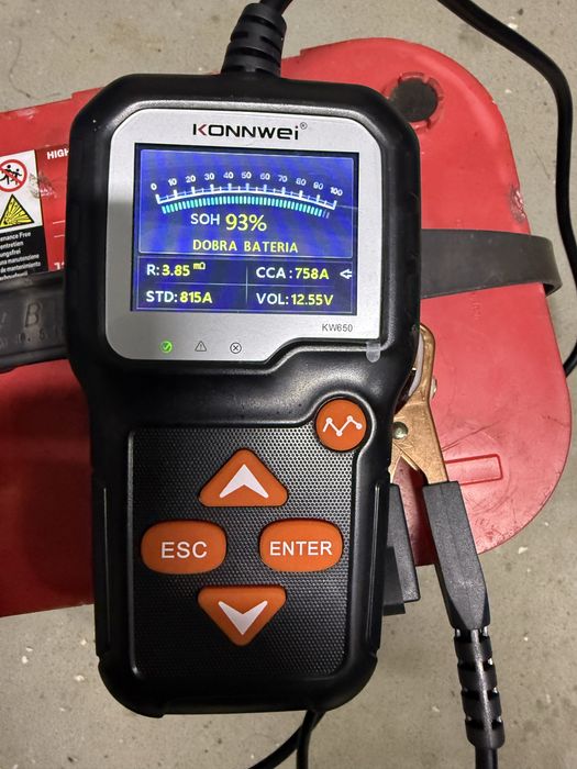 Akumulator Optima czerwona 50Ah CCA 815
