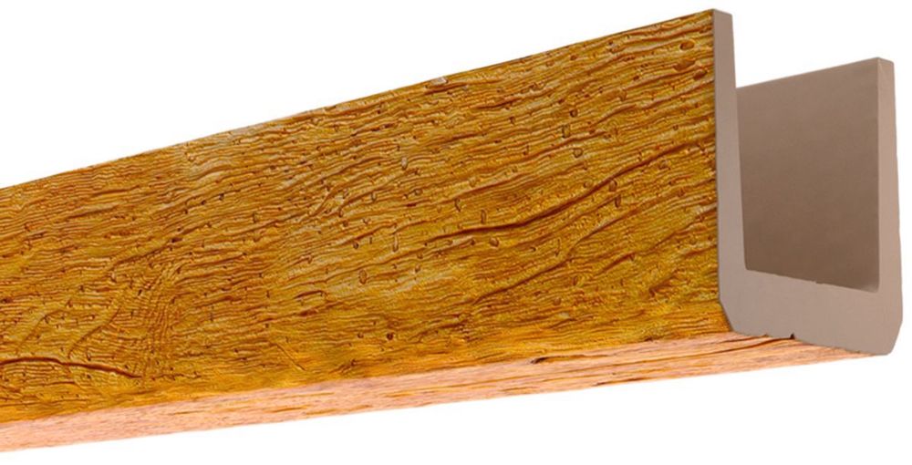 Viga poliuretano madeira aparente 3000x230x210mm