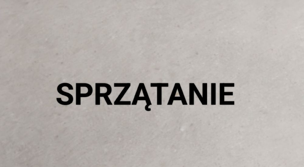 Sprzątanie pomieszczeń