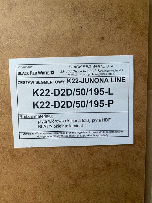 Szafka wysoka kuchenna