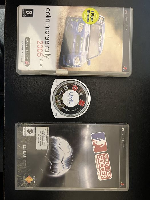 Three PSP Games