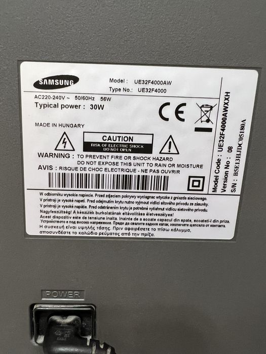Телевізор Samsung 32-дюймаLED+ android BOX
