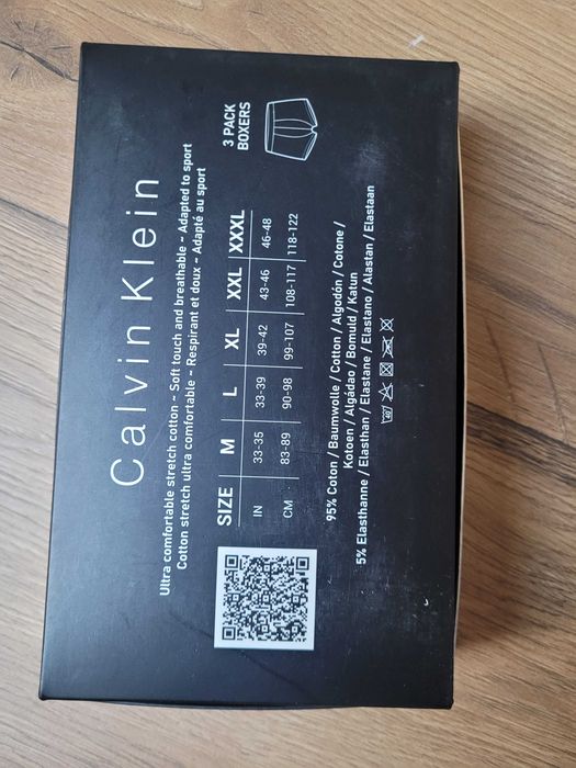 Bokserki Meskie 3pak M L XL XXL