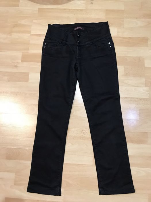 Чорні жіночі джинси, штани наш 46 -48 роз
