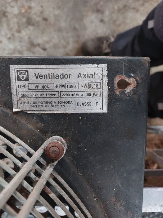 5 Ventilador axial 440dim