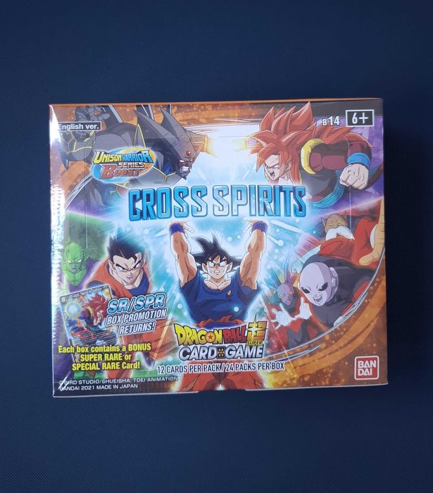 Dragon Ball Masters TCG Cross Spirits Booster Box BT10 B10, 24 booster en  2nd edition Krakw Bieczyce  OLX.pl