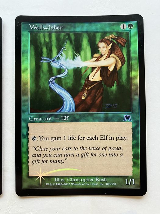 Mtg , Wellwisher playset Foil