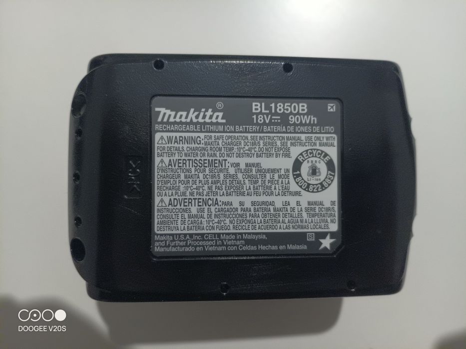 Makita BL1850 BL1840 BL4040 LXT XGT 18V 40V оригінальні батареї