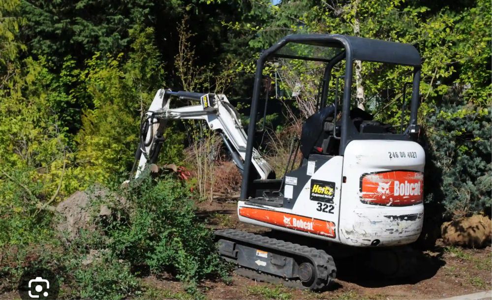 Услуги мини экскаватора