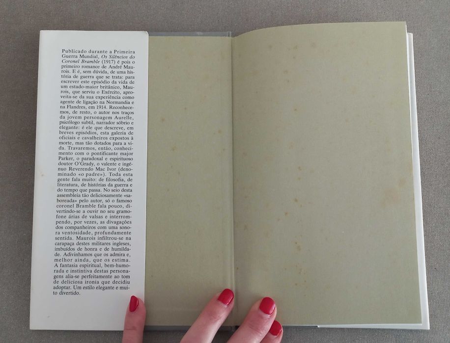 Os Silêncios do Coronel Bramble de André Maurois