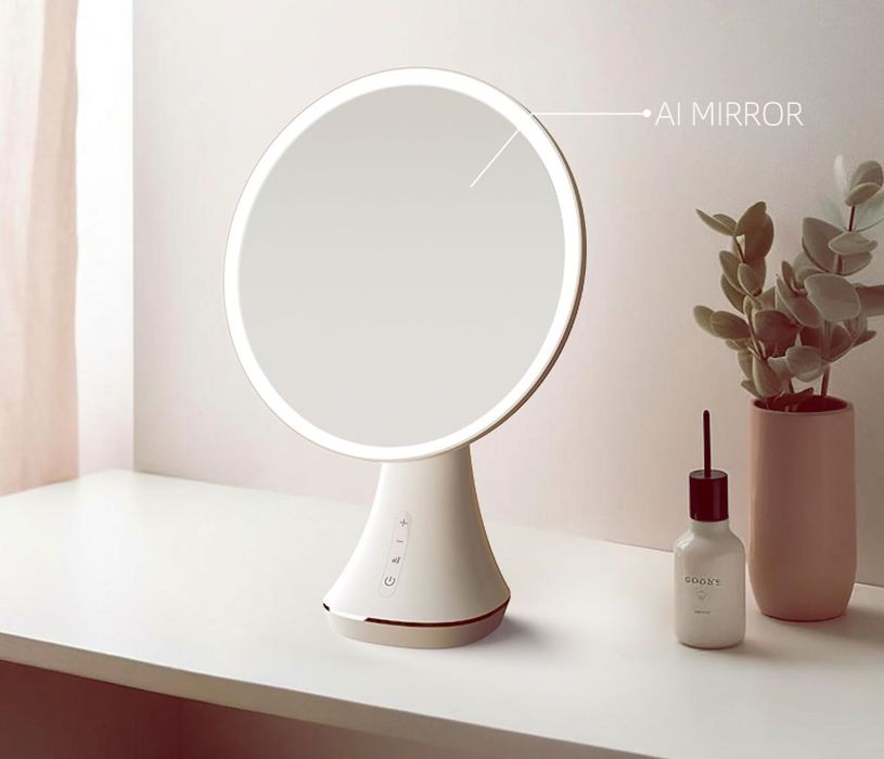 Lusterko AI Asystent Piękna | Analiza skóry | Wirtualny makijaż