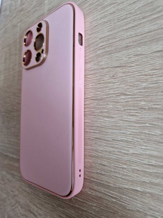 Etui TEL PROTECT Luxury do Iphone 14 Pro Max Jasnoróżowy
